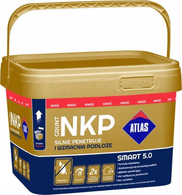 ATLAS Atlas NKP Grunt żelowy silnie penetrujący 10 kg