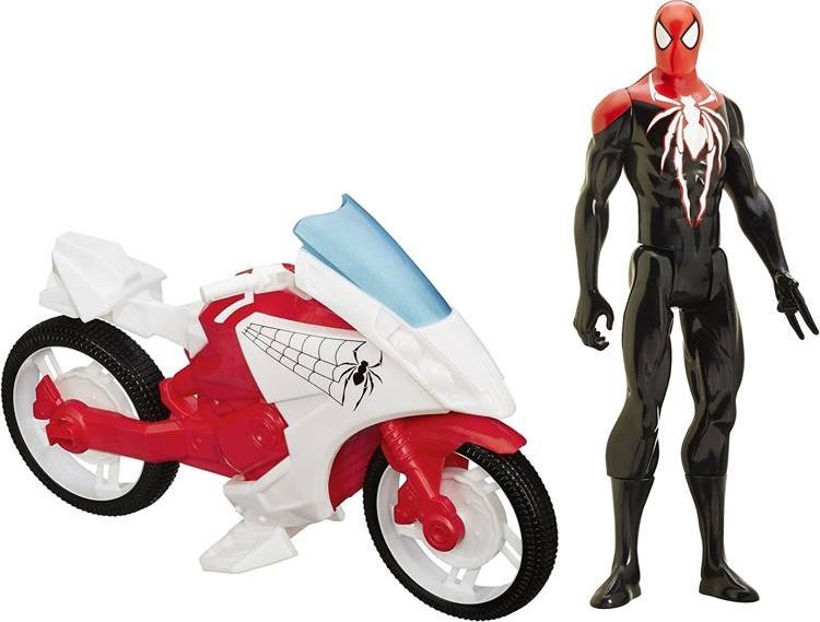 Figurka Hasbro HASBRO SPIDERMAN 30cm +MOTOR B3209 WEB NET CYCLE