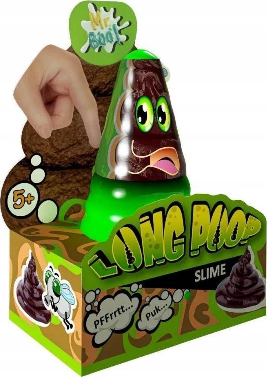 Okto Glutek Slime Mr.Boo Long Poop 250ml