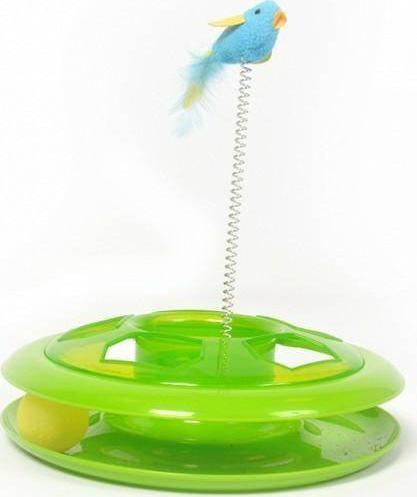 Duvo+ DUVO+ ZABAWKA DLA KOTA "HAPPY HOOP" ZIELONA 26cm 1717041