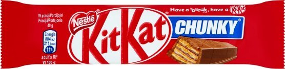 KitKat Chunky - Baton Waflowy W Mlecznej Czekoladzie - 40 G