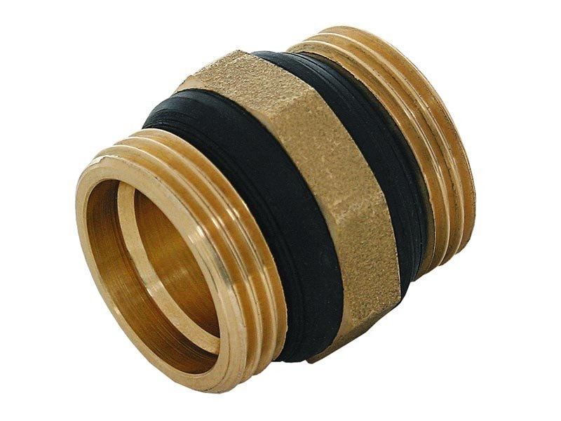 KAN-therm Nypel specjalny 1" z uszczelkami mosiężny R543