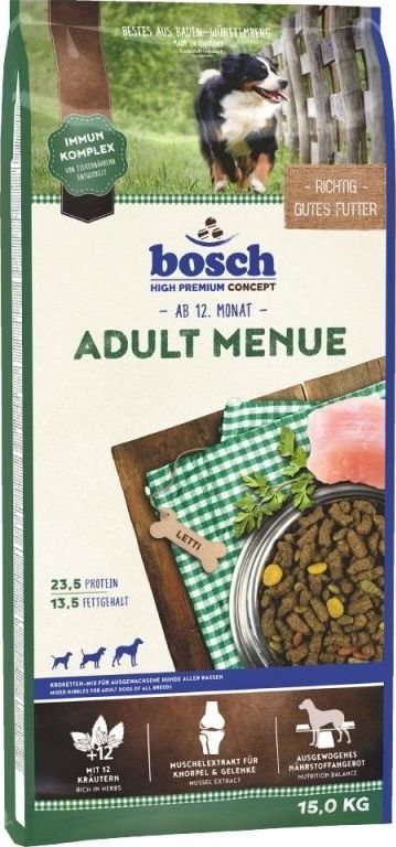 Bosch Petfood Plus Bosch Adult Menu, drób (nowa receptura) 2x15kg