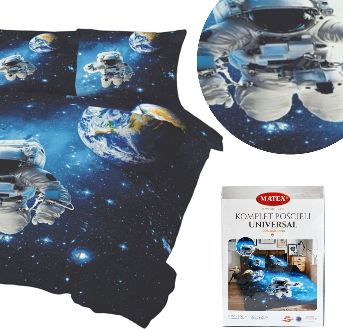 Multitex Pościel 160 x 200 Bawełniana UNIVERSAL MATEX 7