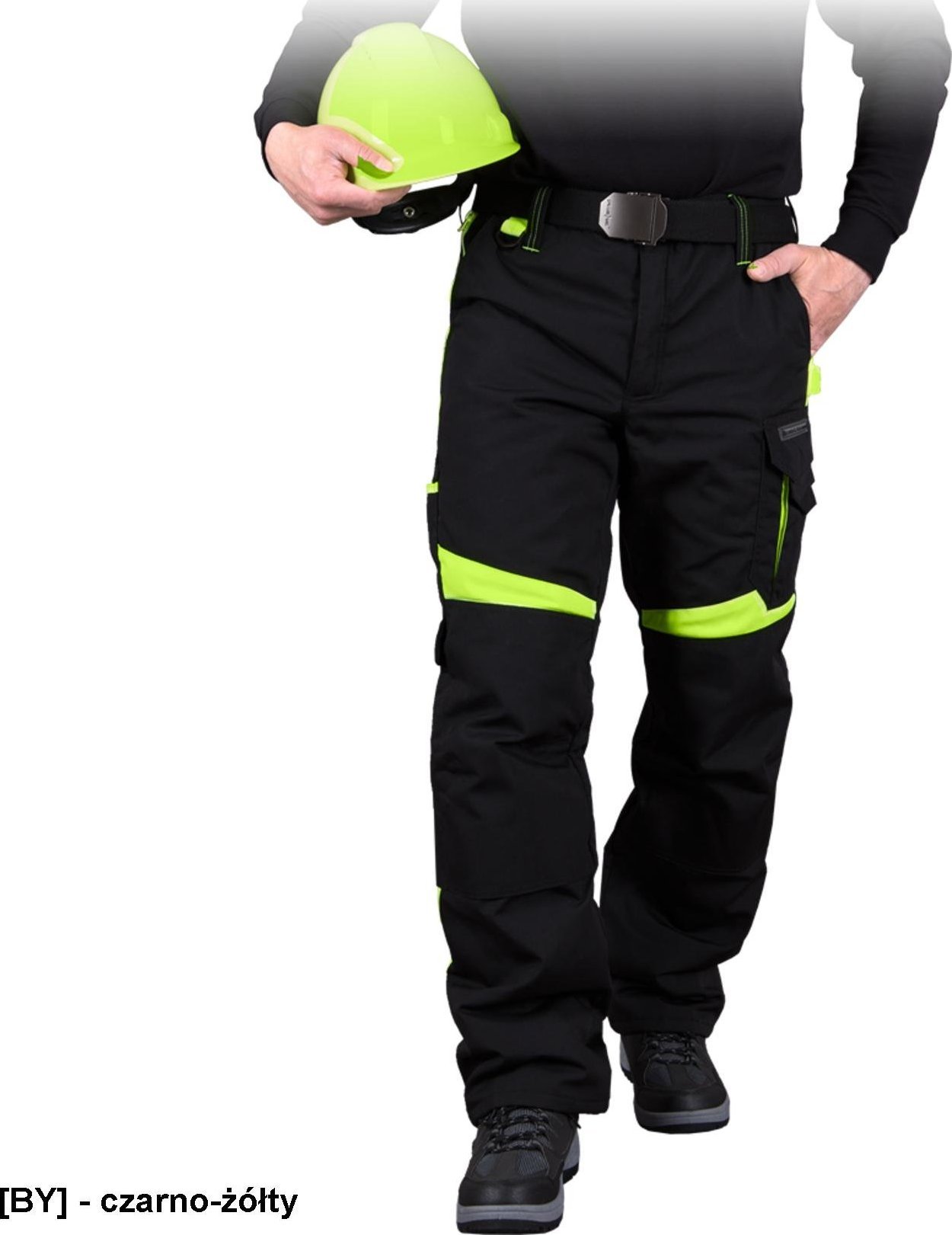 Leber&Hollman LH-TANZOW-T - Spodnie ochronne ocieplane do pasa TANZOW, tkane. 2XL