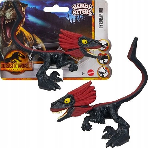 Mattel Jurassic World Bendy Biters Pyroraptor