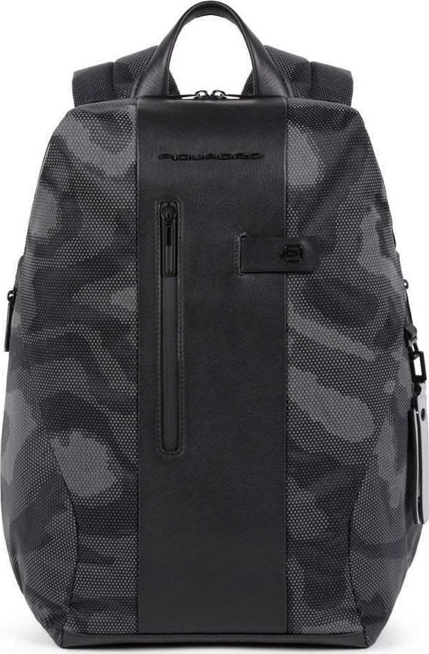 Piquadro Piquadro, Brief 2, Nylon And Leather, Backpack, Camor, Laptop And iPad Compartment, CA5478BR2, Unisex, 30 x 41 x 13 cm Unisex