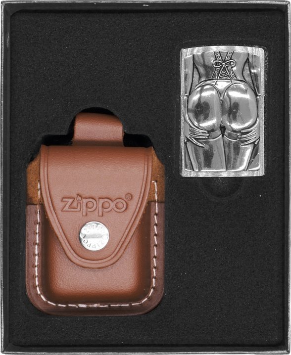 Zestaw ZIPPO Zapalniczka STOCKING GIRL TRICK Prezentowy No2