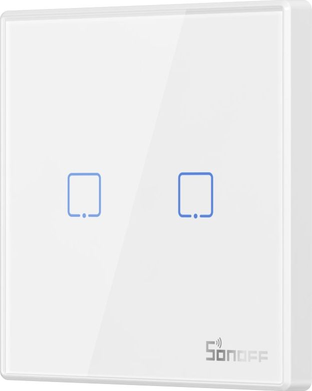 Sonoff Bezprzewodowy włącznik światła Sonoff 433MHz T2EU2C-RF (2-kanałowy)
