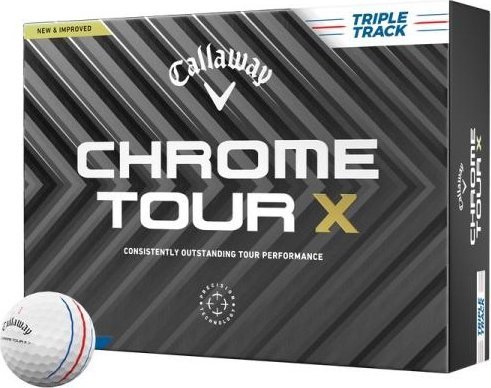 CALLAWAY morele Piłki golfowe Callaway Chrome Tour X Triple Track (białe, 12 szt.)