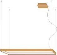 Lampa wisząca Thoro Żyrandol TUULA M złoty LED 3000K himp