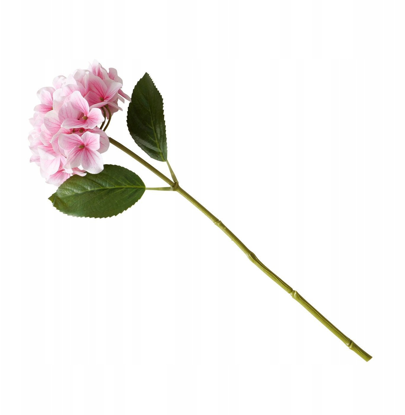Sztuczna hortensja na łodydze, 46 cm