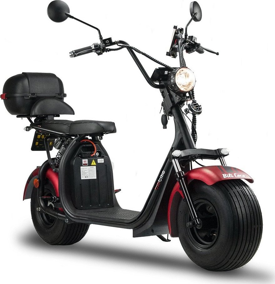 Bili Bike Skuter elektryczny BILI COCO STRONG czerwony