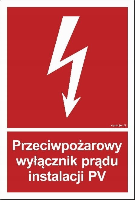 Mój dom Przeciwpożarowy Wyłącznik Prądu Instalacji Pv 15X2 Libres Polska Sp Bc145_150X222_Ps 5904937008373