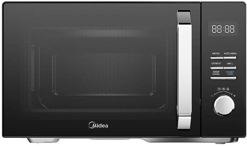 Midea Microwave oven | MAG25XF | Free standing | 25 L | 800 W | Grill | Black