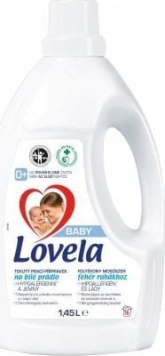 Lovela Lovela Baby, Płyn do prania białych tkanin, 1,45 l