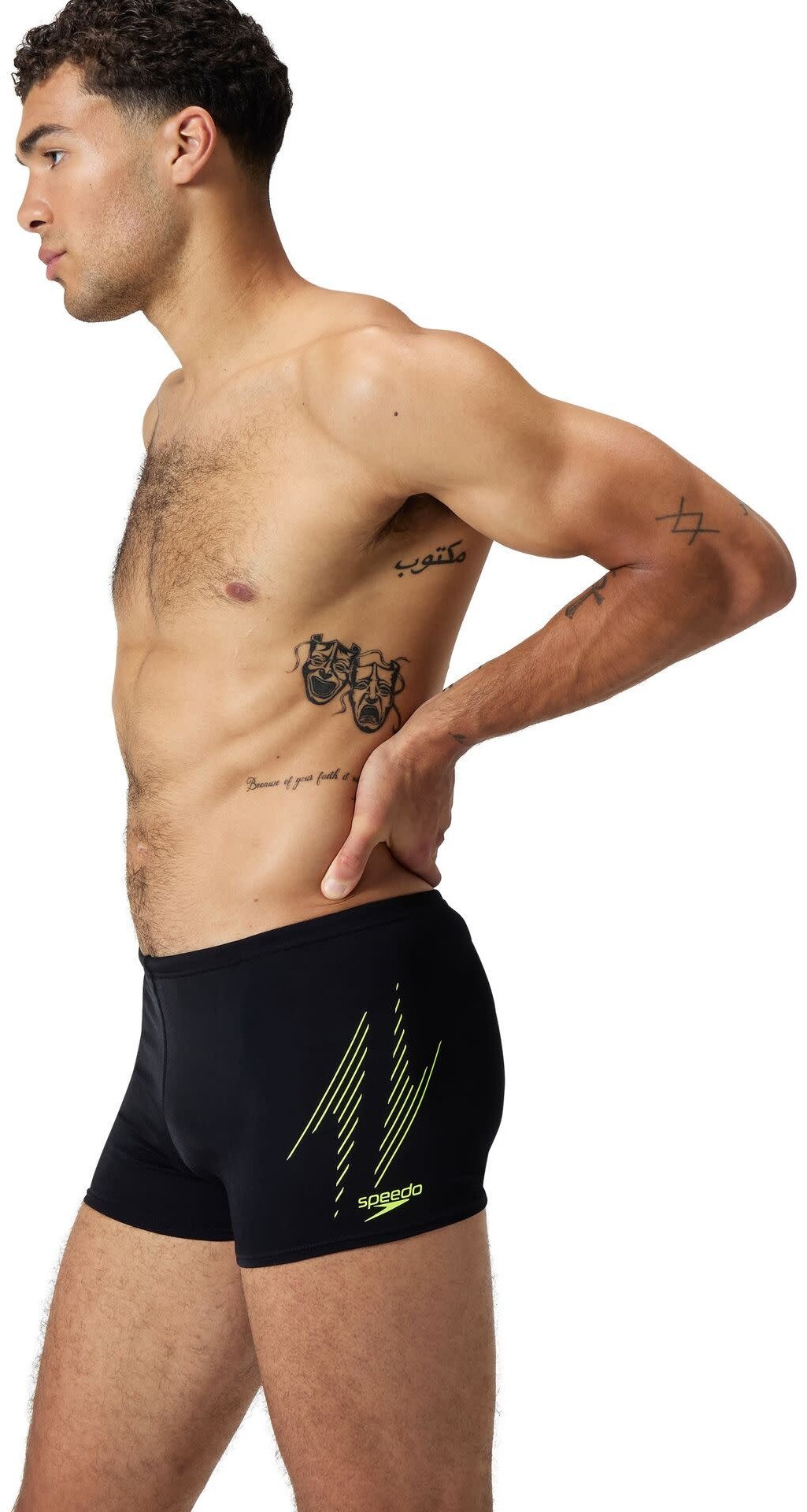 Męskie Bokserki kąpielowe HYPERBOOM PLMT ASHT AM