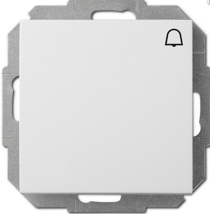 Elektro-Plast Przycisk zwierny dzwonek Sentia 10A biały (1414-10)