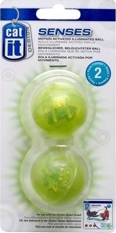 Catit CATIT Podświetlana piłka do szybkich torów, 2 szt.