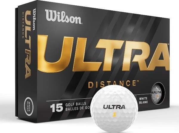 Wilson Staff morele Piłki golfowe Wilson ULTRA Distance (białe, model 2023), 15 szt.