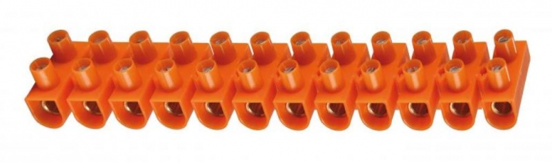Simet Listwa zaciskowa LTF12-25 25mm2 12-torowa pomarańczowa - 21712008