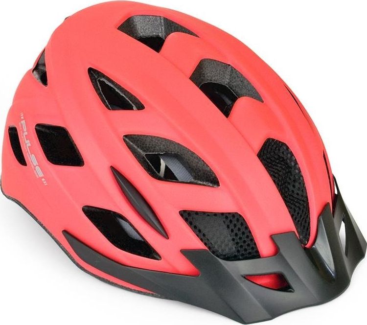 Author Kask Pulse LED X8 czerwony