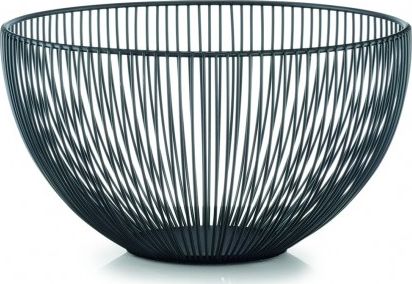 Zeller Zeller, Kosz na owoce , metal, czarny