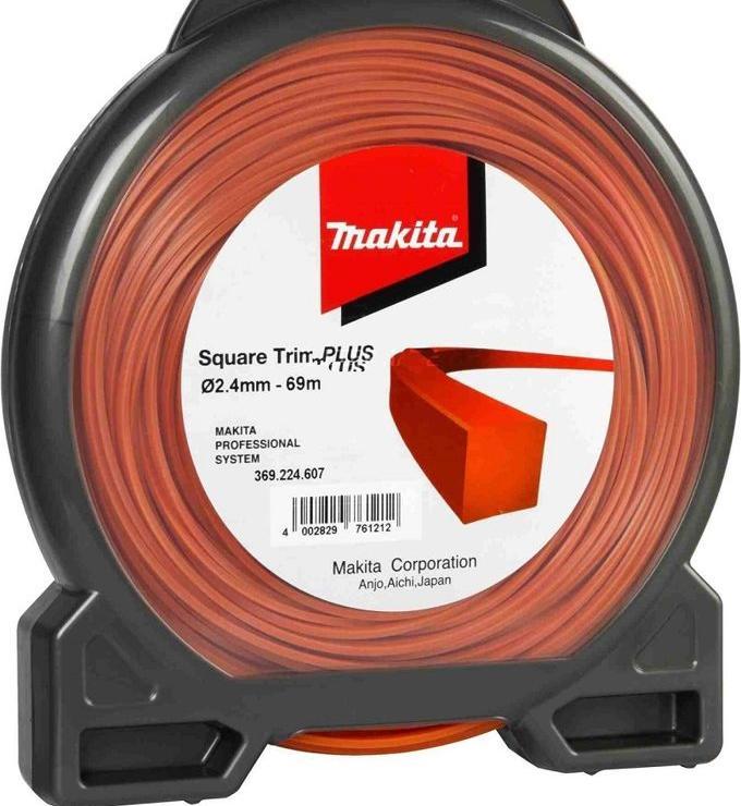 Makita Żyłka tnąca 2,4mm / 69m, kwadratowa, brązowa (E-02814)