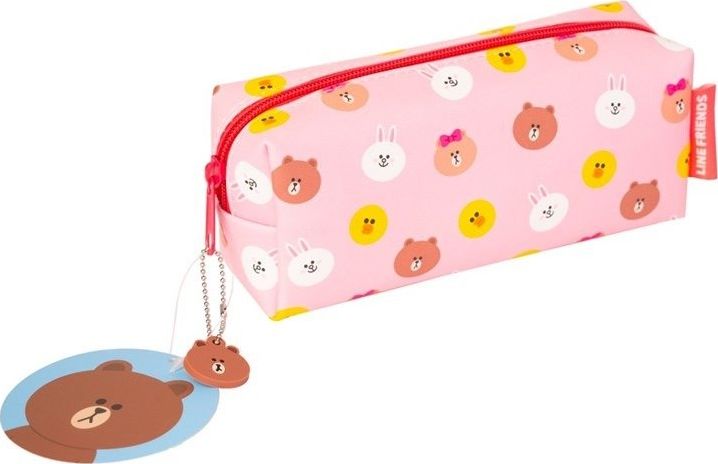 Piórnik Line Friends LINE FRIENDS - Kosmetyczka z wizerunkiem misia uniwersalny