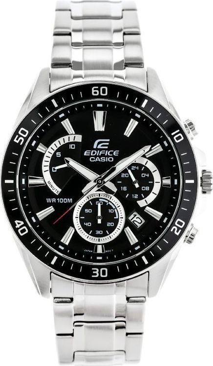 Zegarek Casio ZEGAREK MĘSKI CASIO EDIFICE EFR-552D-1A - 10ATM (zd094a) uniwersalny