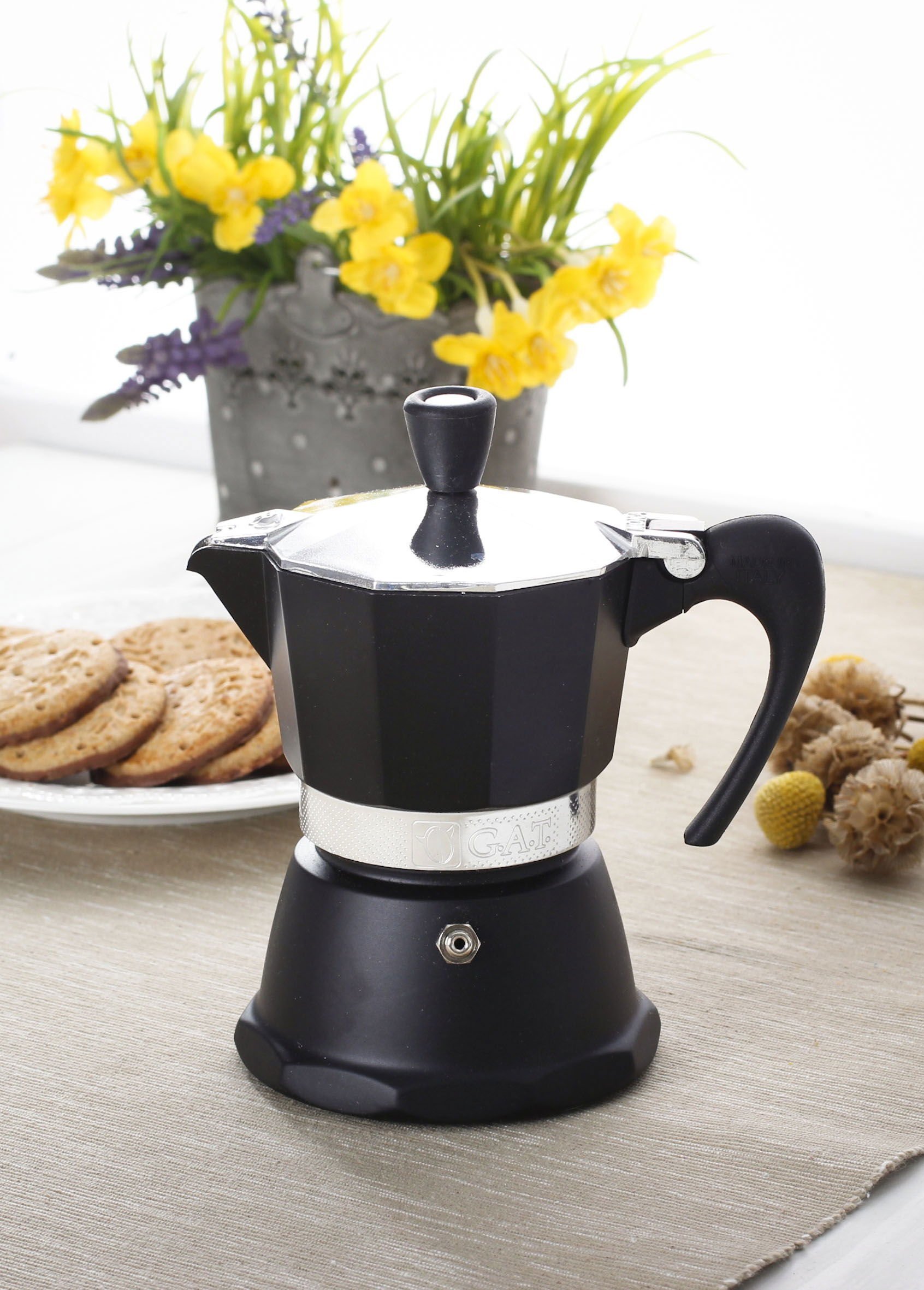 Kawiarka G.A.T. Kawiarka Fashion Black Induction 3 filiżanki