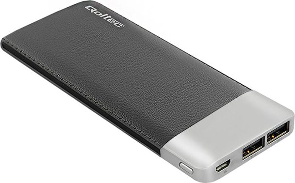 Powerbank Qoltec 10000mAh Czarny