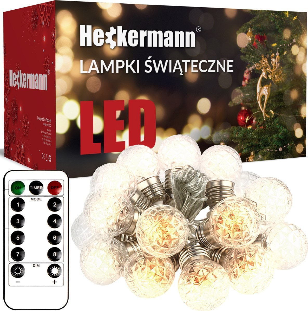 Dekoracja świąteczna Heckermann girlanda