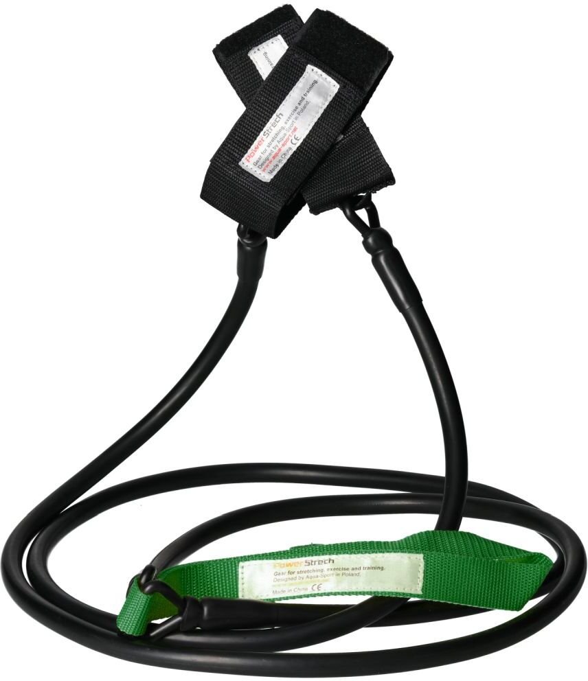 AQUA-SPORT POWERSTRECH KICK TRAINER GREEN RESISTANCE GUMA NA KOSTKI AS32090