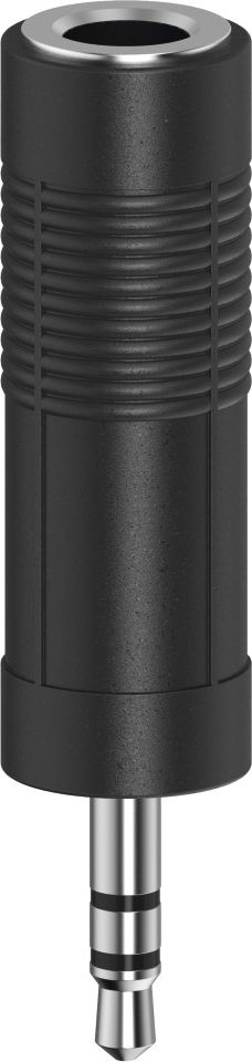 Adapter AV Hama Jack 3.5mm - Jack 6.3mm czarny (002051960000)
