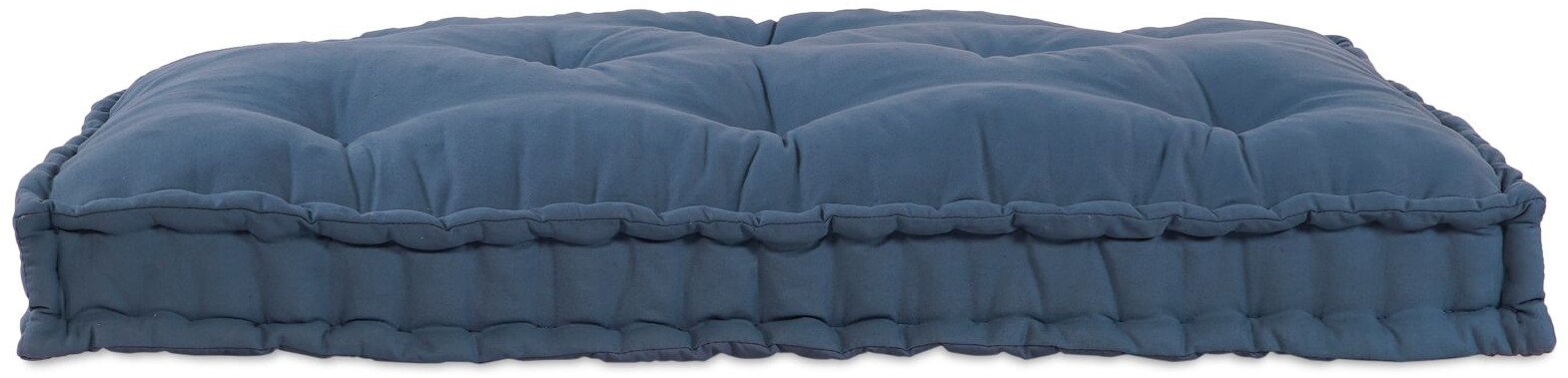 vidaXL Poduszka Sofowa w stylu Pallet Indygo Poliester 60 x 40 cm