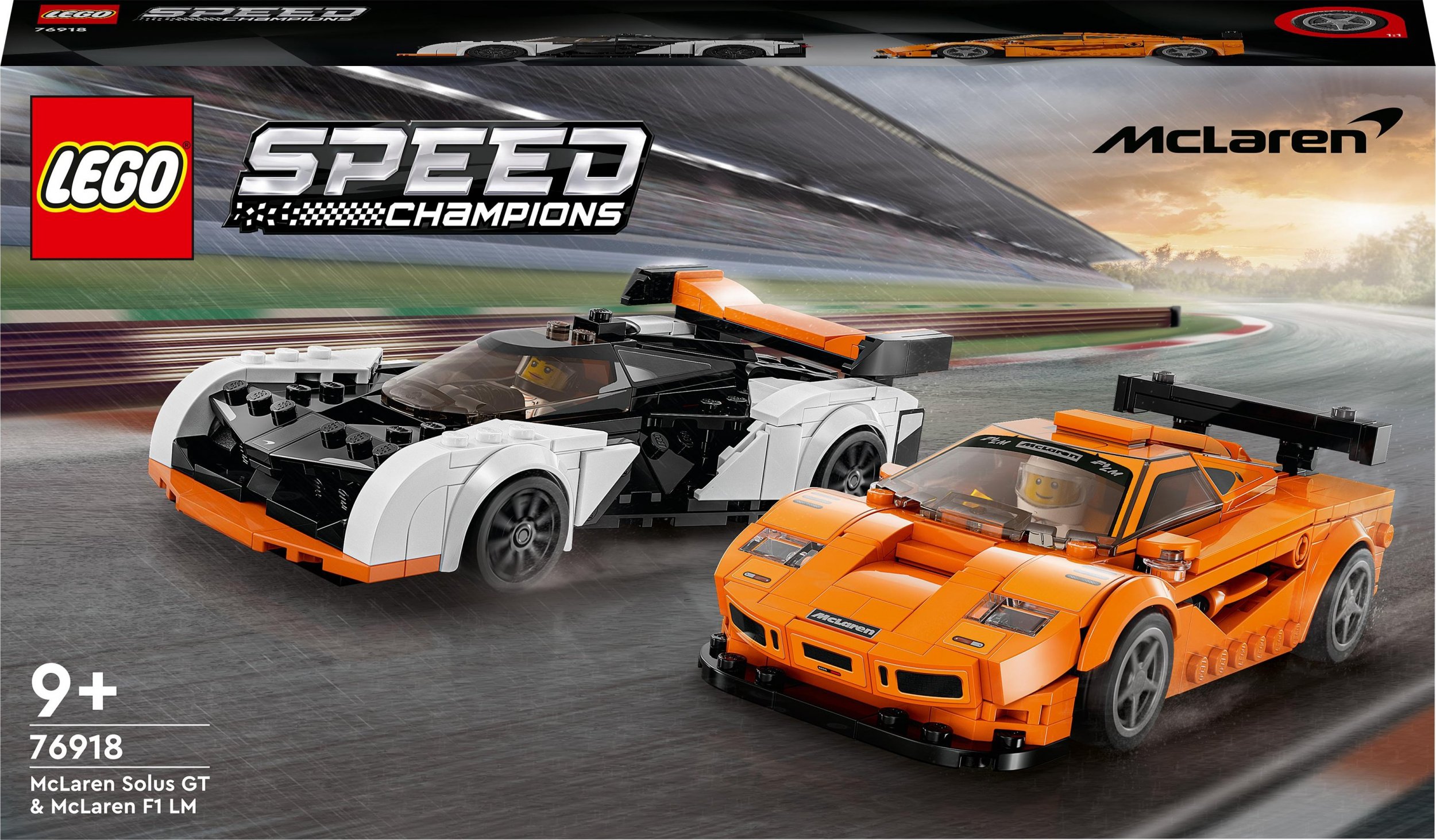 LEGO Speed Champions McLaren Solus GT i McLaren F1 LM (76918)