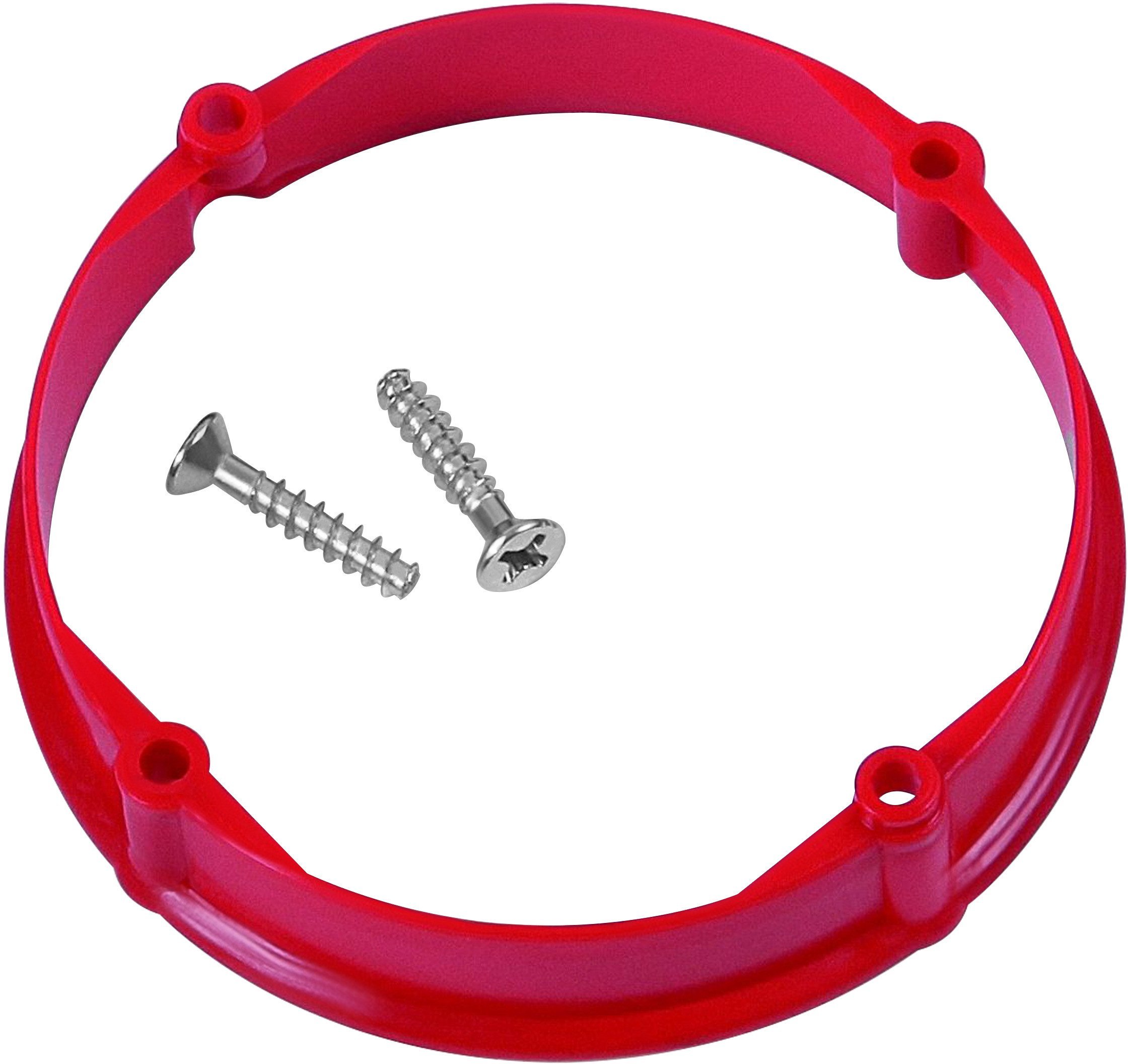 Pierścień dystansowy 12 mm do puszki ?60, 3 sztuki, śrubki montażowe 6 sztuk