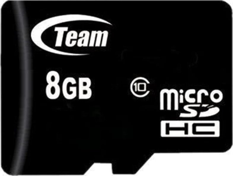 Karta TeamGroup MicroSDHC 8 GB Class 10 (TUSDH8GCL1003)
