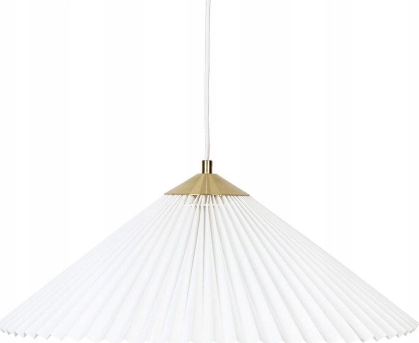 Atmosphera Lampa wisząca biała JIL harmonijka, Ø 49 cm