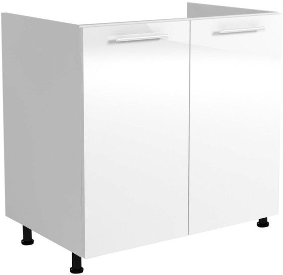 Halmar Vento DK-80/82 Szafka Zlewozmywakowa Front: Jasny Popiel