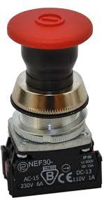 Promet Przycisk bezpieczeństwa 30mm 0Z 2R (W0-NEF30-UDR 2Y C)