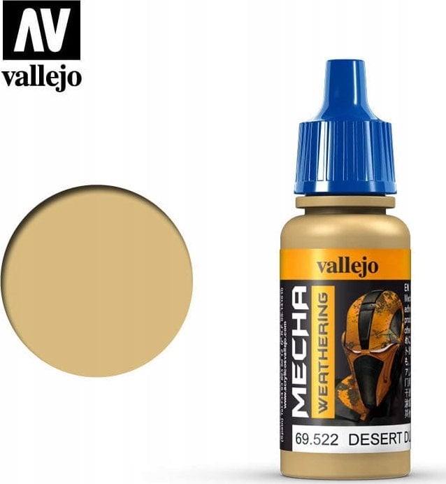 Vallejo Vallejo: 69.522 - Mecha Weathering - Desert Dust Wash (17 ml)