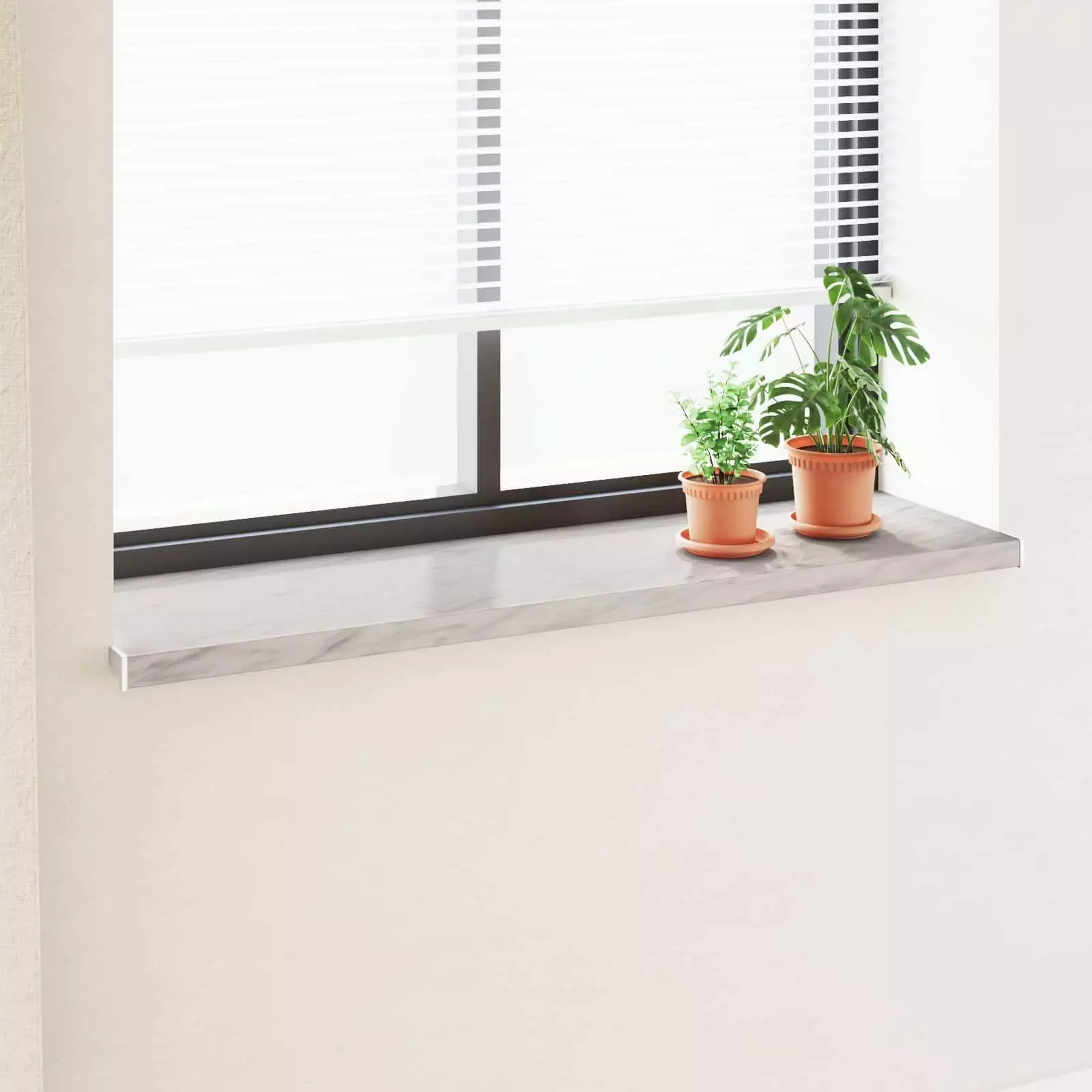 vidaXL Parapet okienny Tekst Marmur -enure 160 x 40 x 4,5 cm