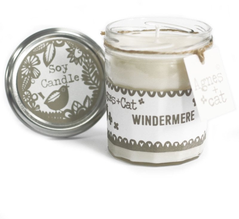 Sojowa świeca w słoiku - Windermere