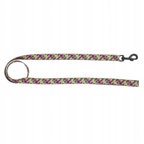 BarryKing Smycz dla psa taśma Hawaje 16mm/120cm