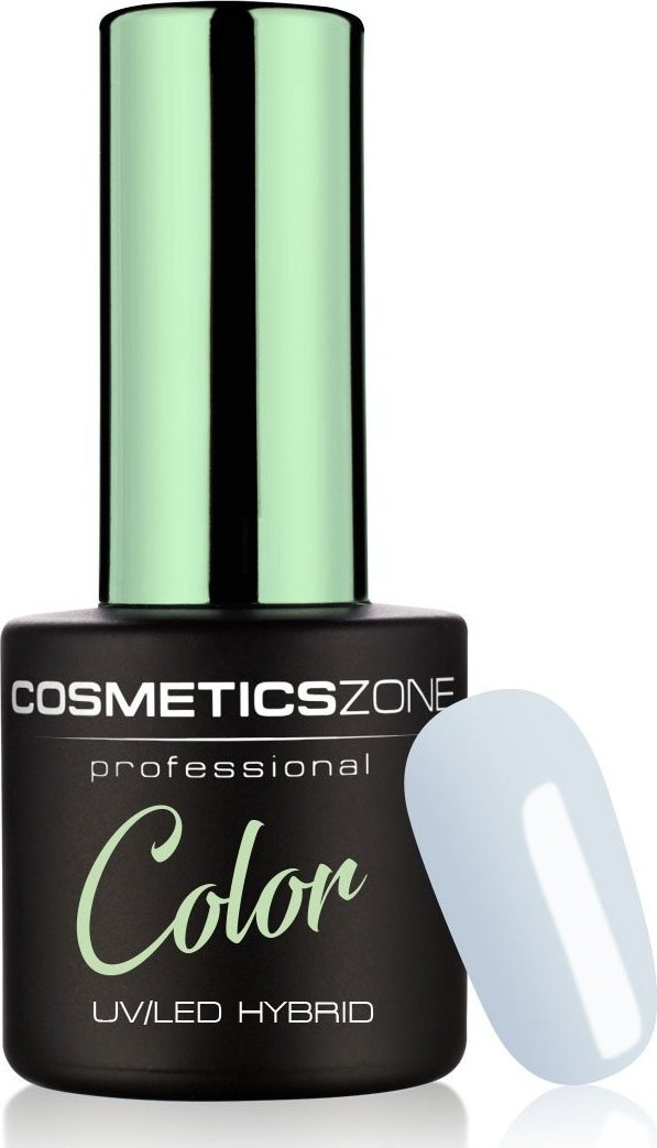 Cosmetics Zone Lakier hybrydowy hipoalergiczny jasny błękit 7ml - Blue Sky PST3