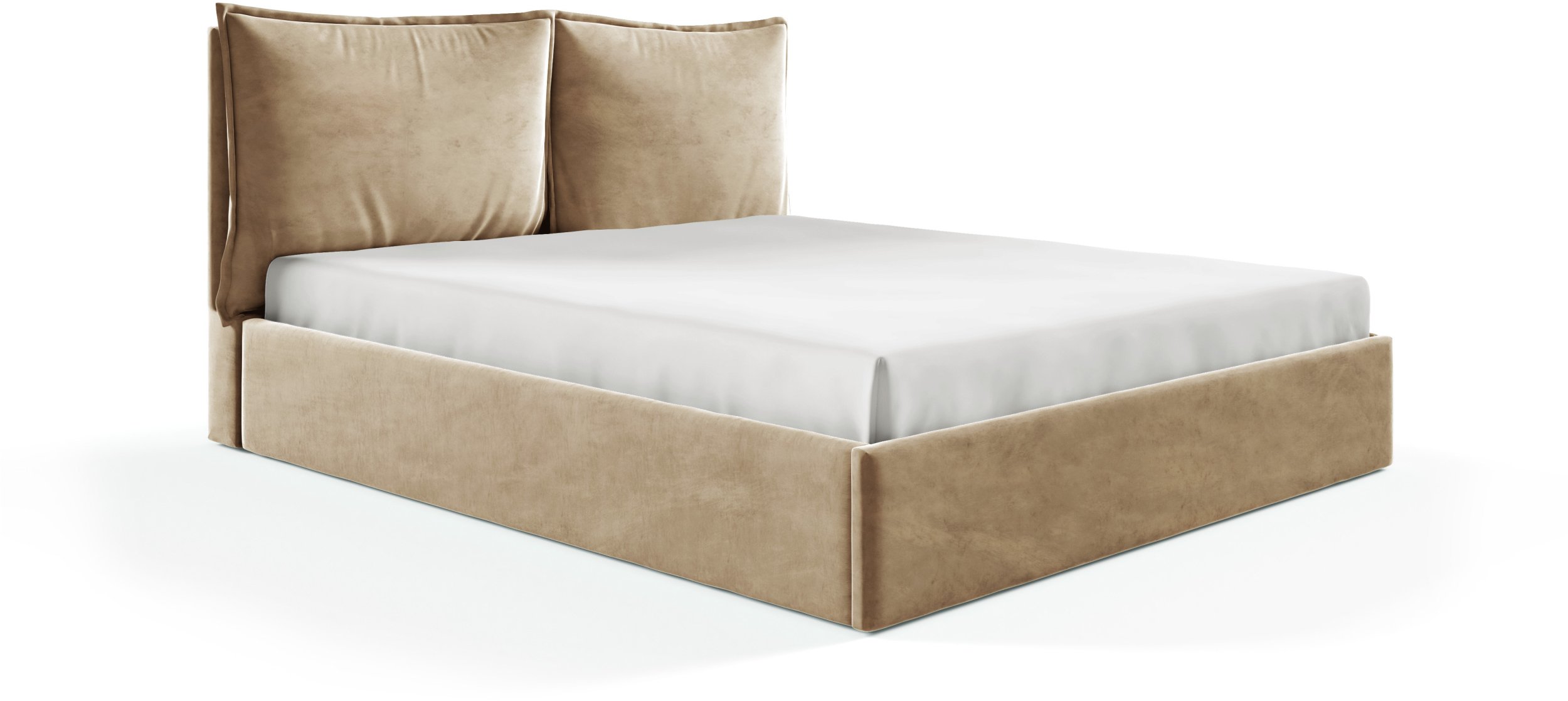 Łóżko 160x200 z pojemnikiem , metalowy stelaż GLAM riviera 24