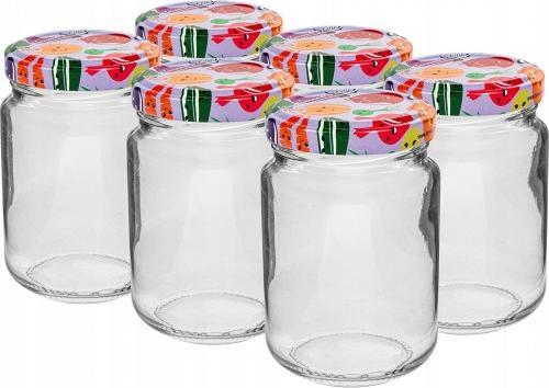 Browin Słoik szklany z zakrętką TO fi53 156ml - 6 szt
