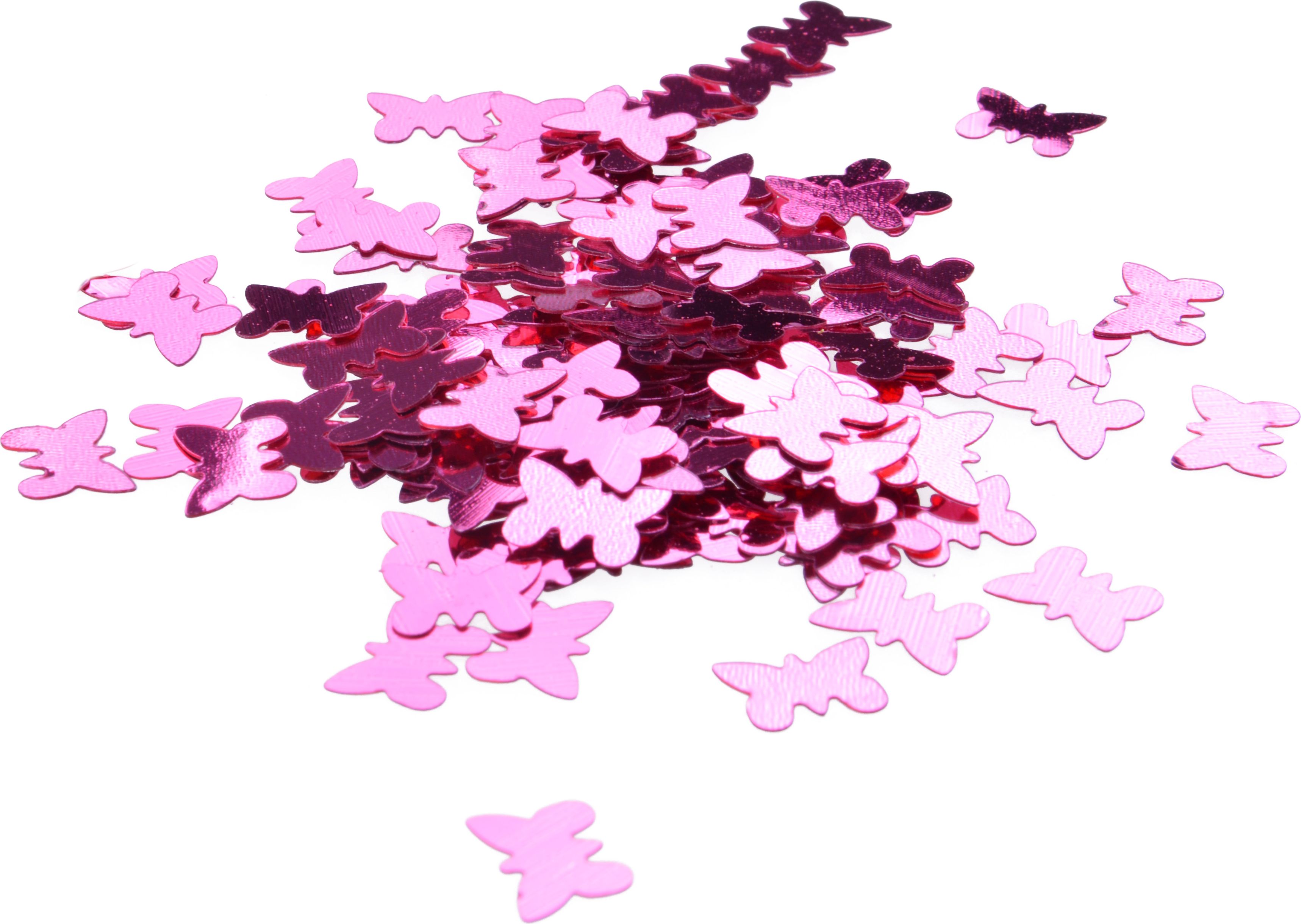 Arpex Dekoracyjne motylki/kwiatuszki plastikowe (WN0156)